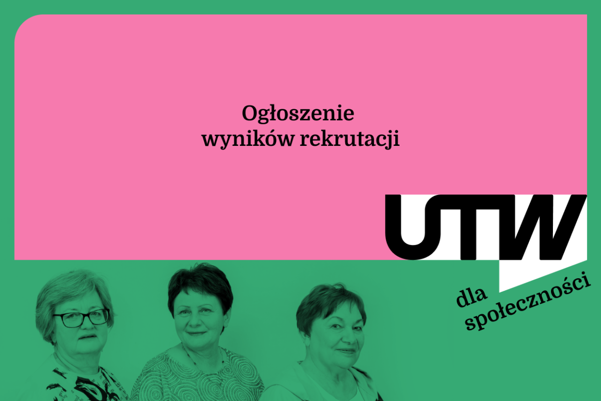  XII edycja „UTW dla Społeczności” – ogłoszenie wyników